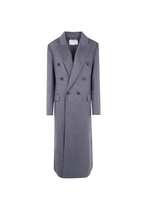 Victoria Beckham double-breasted oversized coat - Grey