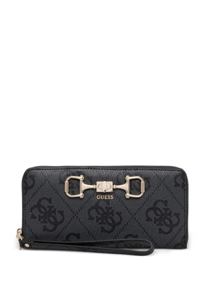 GUESS USA logo-print wallet - Grey
