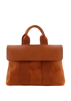 Hermès Pre-Owned 2000-2014 Toile and Swift Valparaiso PM handbag - Orange