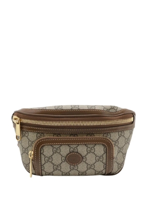 Gucci Pre-Owned 2016-2026 GG Supreme Interlocking G belt bag - Neutrals