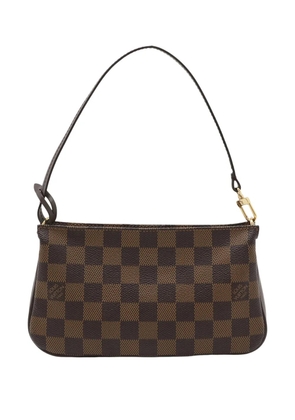 Louis Vuitton Pre-Owned 2002 Damier Ebene Navona shoulder bag - Brown