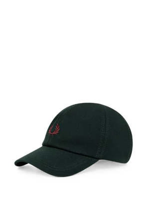 Fred Perry logo-embroidery baseball cap - Green