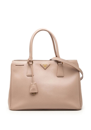 Prada Pre-Owned 2010-2026 Medium Saffiano Lux Galleria satchel - Brown