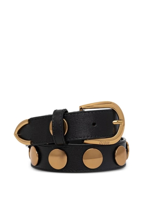 GUESS USA stud-embellished leather belt - Black