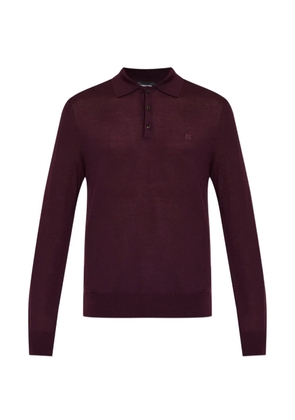 DSQUARED2 button-up polo sweater