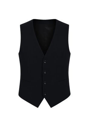Dolce & Gabbana pointed-hem waistcoat - Black