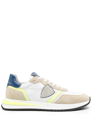 Philippe Model Paris Paris lace-up suede sneakers - White