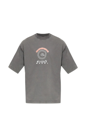 Marni graphic-print T-shirt - Grey