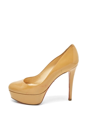 Christian Louboutin Pre-Owned Bianca platform pumps - Neutrals