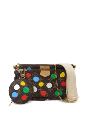 Louis Vuitton Pre-Owned x Yayoi Kusama 2023 Multi Pochette Monogram cross body bag - Brown