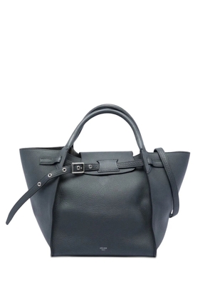 Celine Pre-Owned 2017 Small Grained Calfskin Big Bag satchel - Grey