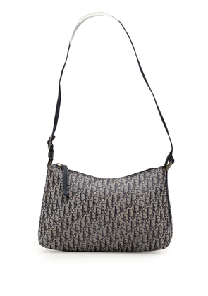 Christian Dior Pre-Owned 2004 Diorissimo Trotter Canvas shoulder bag - Blue