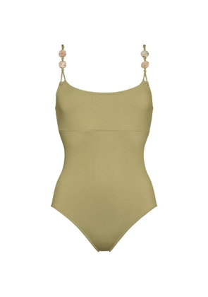 ERES Lynda bead-embellished swimsuit - Green