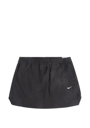 Nike logo-print mini skirt - Black