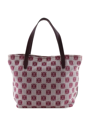 Loewe Pre-Owned 2010-2026 Anagram Canvas tote bag - Pink