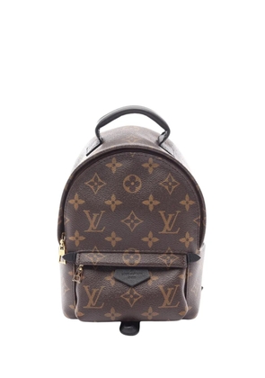 Louis Vuitton Pre-Owned 2017 Monogram Mini Palm Springs backpack - Brown