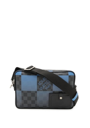 Louis Vuitton Pre-Owned 2020 Damier Graphite Giant Alpha Messenger Bag crossbody bag - Black