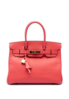 Hermès Pre-Owned 2015 Clemence Birkin Retourne 30 handbag - Red