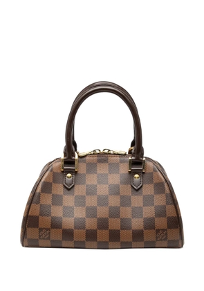 Louis Vuitton Pre-Owned 2003 Damier Ebene Mini Ribera handbag - Brown