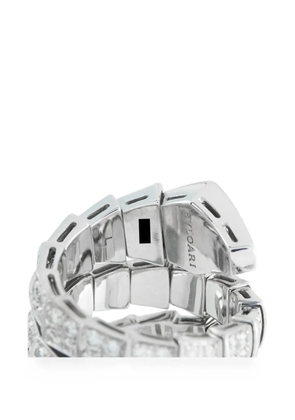 Bvlgari Pre-Owned Serpenti diamond ring - Silver