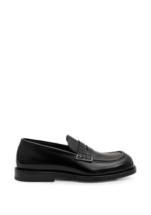 AMI Paris cow-leather loafers - Black