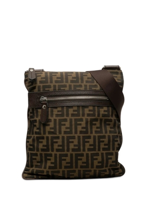 Fendi Pre-Owned 2000-2010 Zucca Canvas crossbody bag - Brown