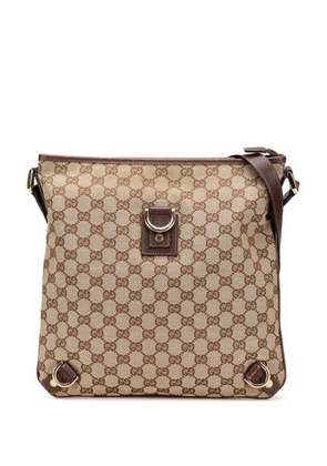 Gucci Pre-Owned 2000-2015 GG Canvas Abbey D Ring crossbody bag - Brown