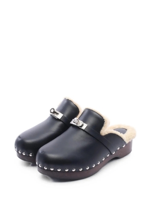 Hermès Pre-Owned 2000s Carlotta Kelly mules - Black