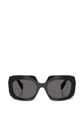Prada Eyewear Symbole geometric-frame sunglasses - Black