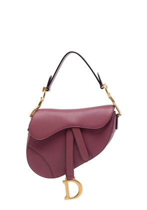 Christian Dior Pre-Owned 2020 Mini Goatskin Saddle Bag satchel - Pink