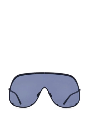 Rick Owens Shield stud-embellished sunglasses - Black