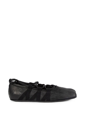 Ann Demeulemeester Fiep lace-up ballet flats - Black