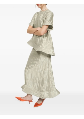 Rosie Assoulin Ride the Wave blouse - Green