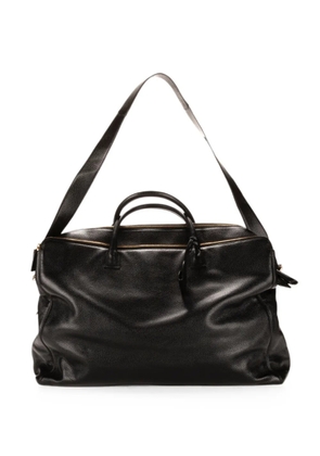 CHANEL Pre-Owned pebbled travel bag - Black