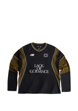 New Balance x Lack of Guidance long-sleeve jersey top - Black