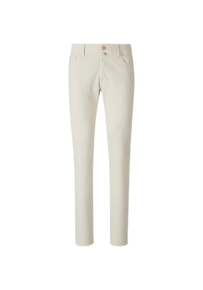 Jacob Cohën logo-patch jeans - Neutrals