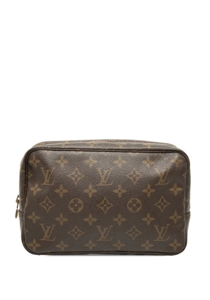 Louis Vuitton Pre-Owned 1991 Monogram Trousse Toilette 23 clutch bag - Brown