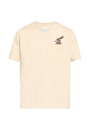 Paul Smith rabbit pocket T-shirt - Neutrals