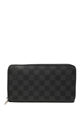 Louis Vuitton Pre-Owned 2012 Damier Graphite Zippy Organizer Wallet long wallets - Black