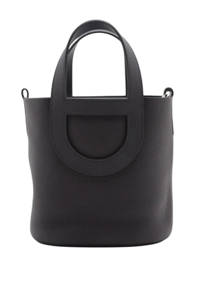 Hermès Pre-Owned 2024 Clemence and Swift In The Loop 18 handbag - Black