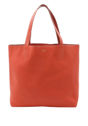 Hermès Pre-Owned 2013 Clemence Double Sens 36 tote bag - Orange