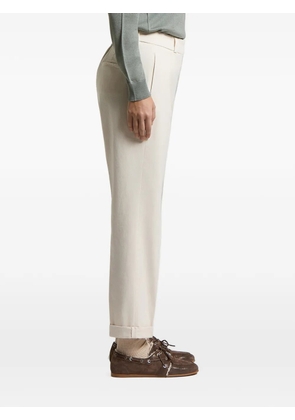 Peserico pressed-crease trousers - Neutrals