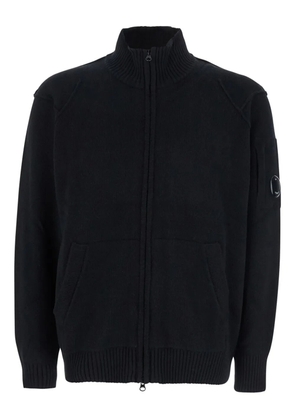 C.P. Company lambswool zip-up cardigan - Black