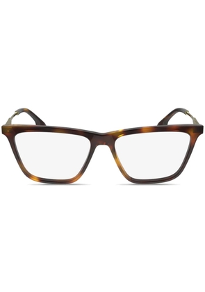 Victoria Beckham Eyewear tortoiseshell-effect glasses - Brown