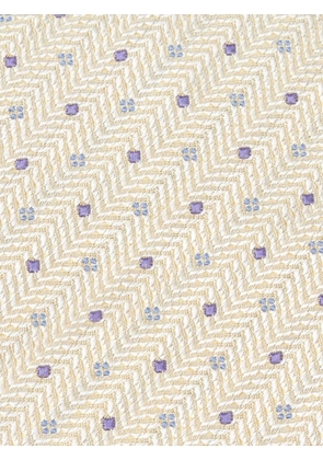 Dunhill pointed tie - Yellow
