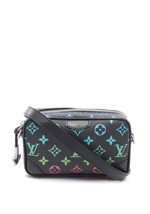 Louis Vuitton Pre-Owned 2025 Monogram Iridescent Trocadero Wearable Wallet shoulder bag - Black