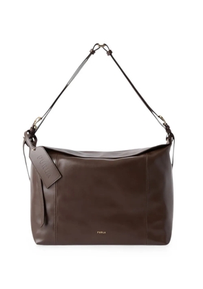 Furla leather shoulder bag - Brown
