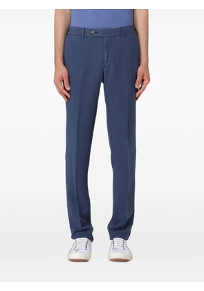 PT Torino button-up straight-leg trousers - Blue