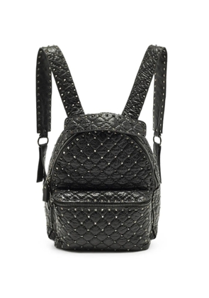 Valentino Garavani Pre-Owned Rockstud Spike quilted leather backpack - Black