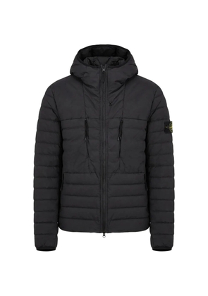 Stone Island logo-patch padded jacket - Black